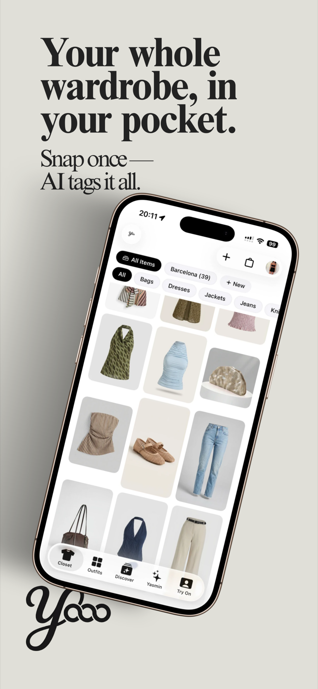 Your whole wardrobe in your pocket